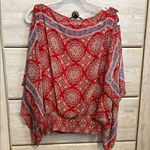 Max Studio Mandala Boho Blouse!